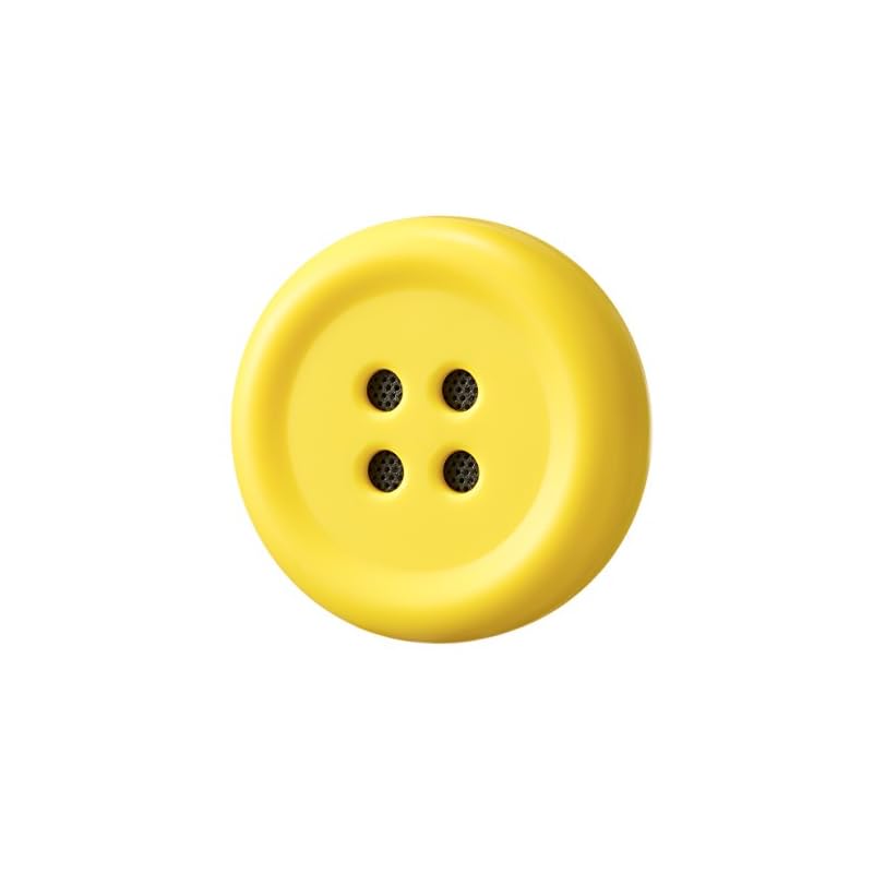 Pechat(ペチャット) イエロー ぬいぐるみをおしゃべりにするボタン型スピーカー【英語にも対応】