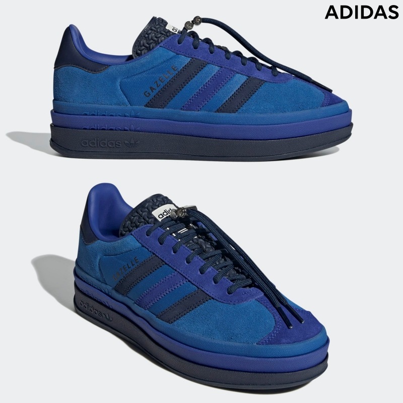 [ADIDAS] アディダス スニーカー ガゼルボールド 厚底 / ORDINARY PEOPLE X GAZELLE BOLD W ブライトロイヤル