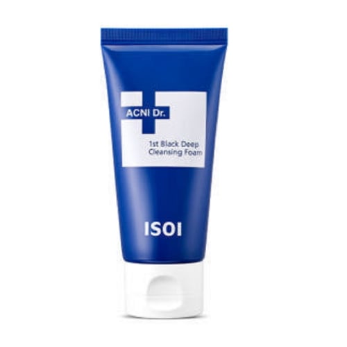 相生アクニードクターファーストブラックディープクレンジングフォーム75ml 1個韓国Kビューティースキンケア学校軍隊寮空港出国旅行