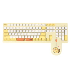 低ノイズワイヤレスキーボードマウスセット