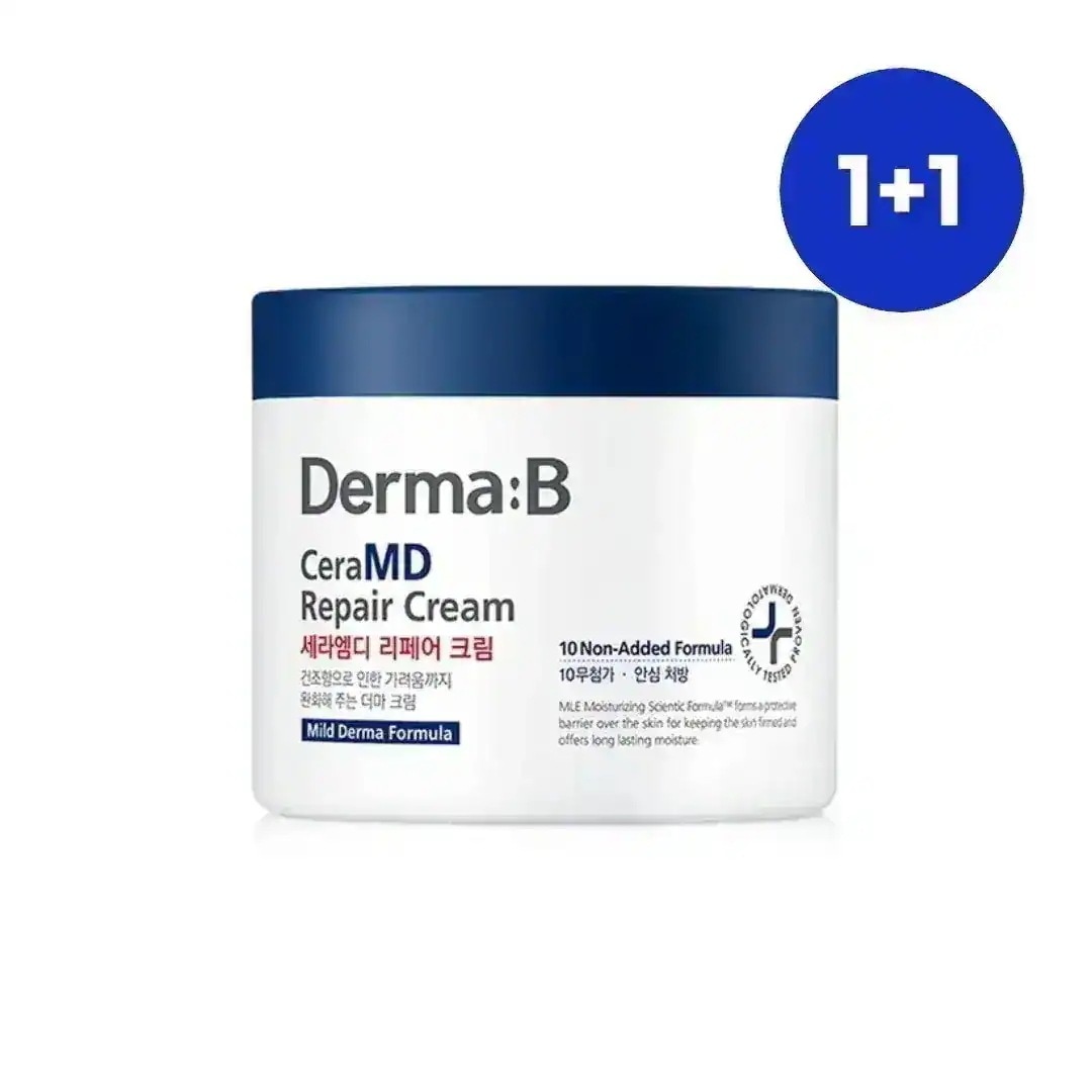 【SET】 ダーマB セラMDリペアクリーム, 430ml, 2本セット / 乾燥 かゆみ 鎮静 クリーム 大容量 Derma:B ダーマビー 韓国ボディケア 独自開発技術 バリア 5,229円