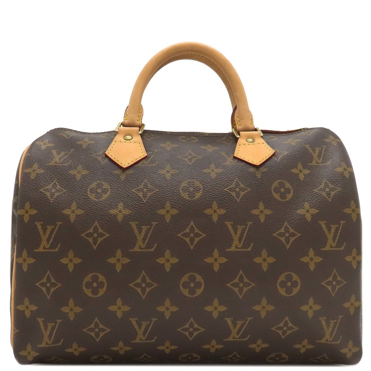 ルイヴィトン LOUIS VUITTON ハンドバッグ スピーディ 30 モノグラムキャンバス モノグラム ゴールド金具 茶 ミニボストン M41526 TH0096【中古】