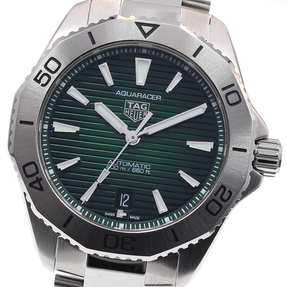 タグホイヤー TAG HEUER WBP2115 アクアレーサー デイト 自動巻き メンズ 極美品 箱・保証書付き_843474【中古】 143,800円