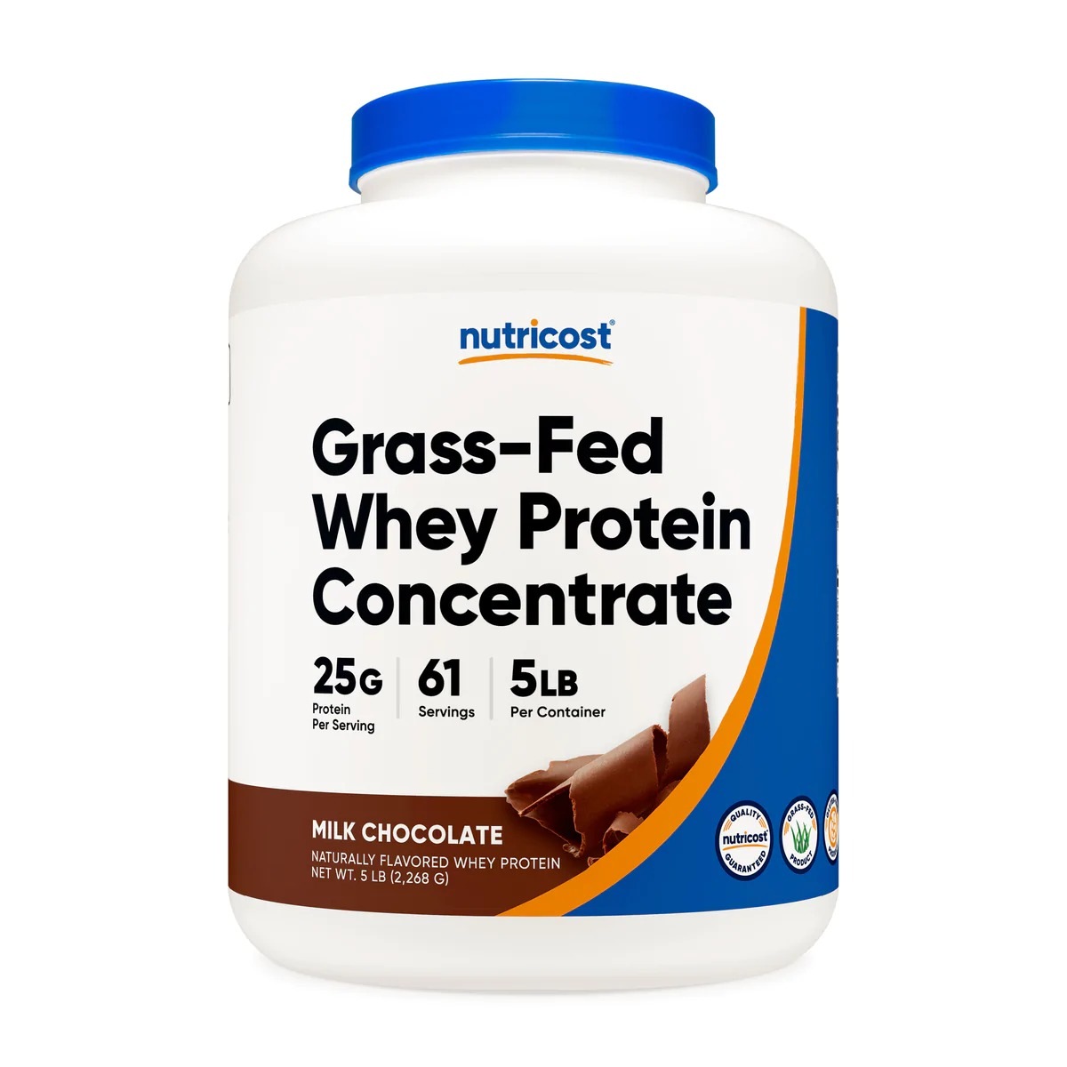 [USA] Nutricost ニュートリコスト Grass-Fed Whey Protein Concentrate Powder Chocolate (5 LB) 22,300円