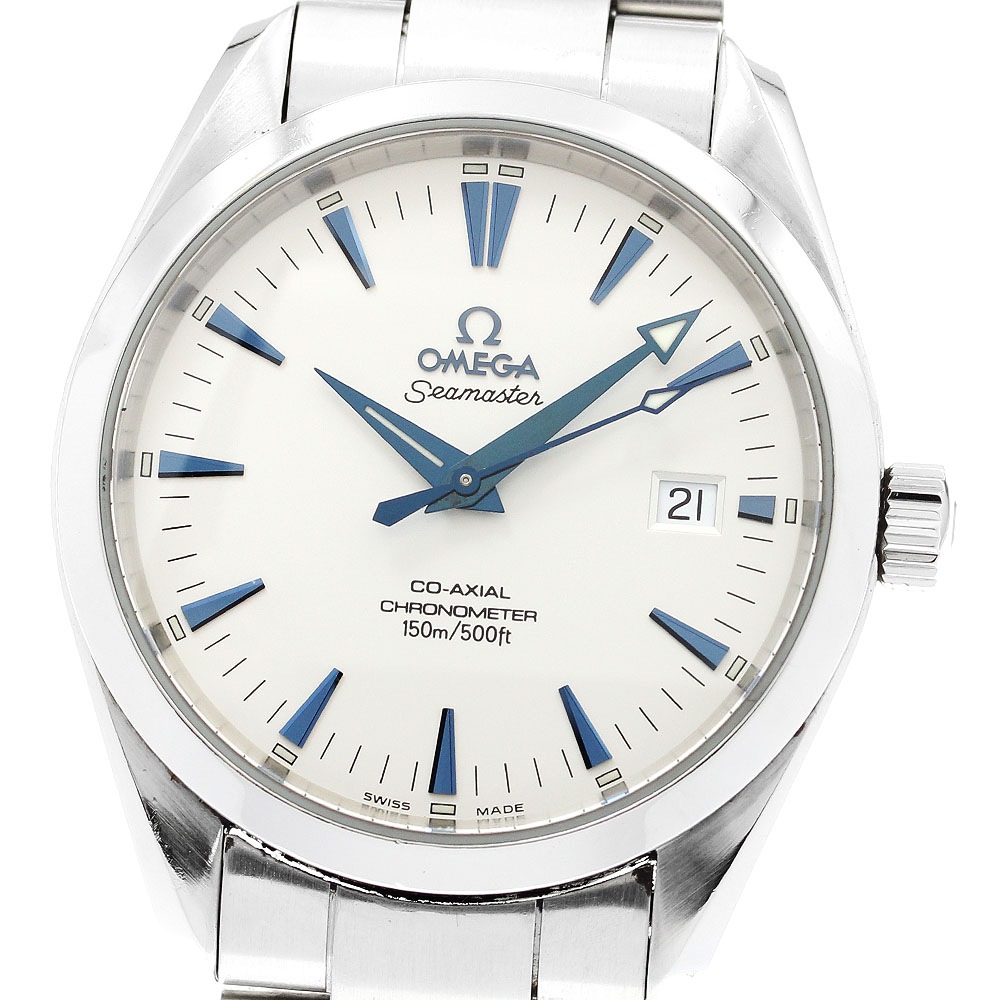 オメガ OMEGA 2503.33 シーマスター アクアテラ デイト コーアクシャル 自動巻き メンズ _898818【中古】