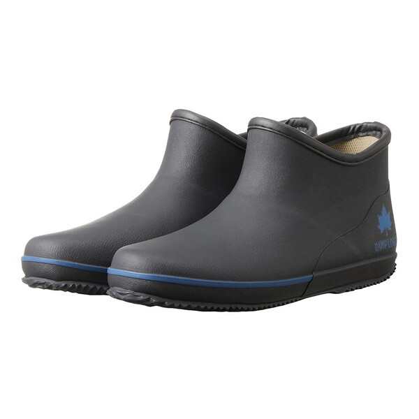 CAMP ショートレインブーツ BK L No.33215712
