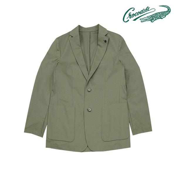 ソフトカーキカジュアル春ジャケットCDAABJK1106