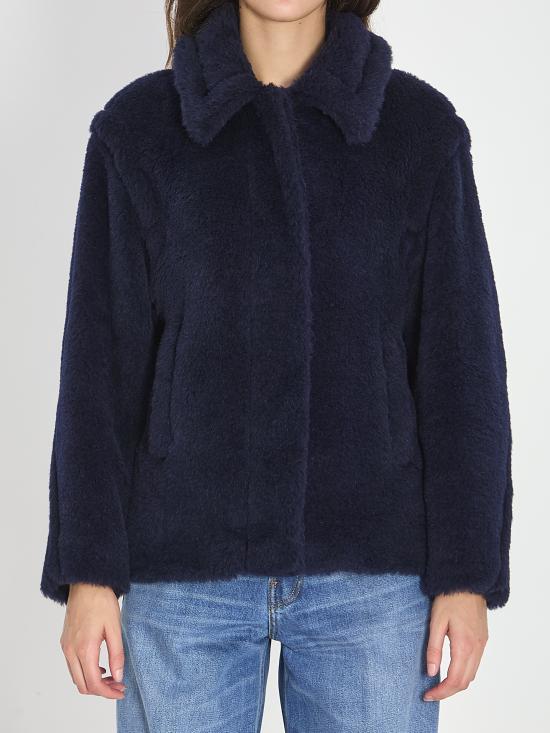 MAX MARA Women Coats 2611081021600 BLUE