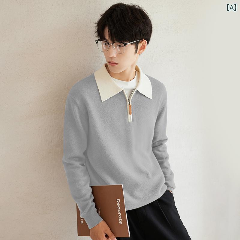 メンズ 秋冬 長袖 厚手 ニット トップス セーター レイヤード カジュアル おしゃれ 普段使い 着やい 動きやい 快適 レジャー アウトドア ワーク 13,041円