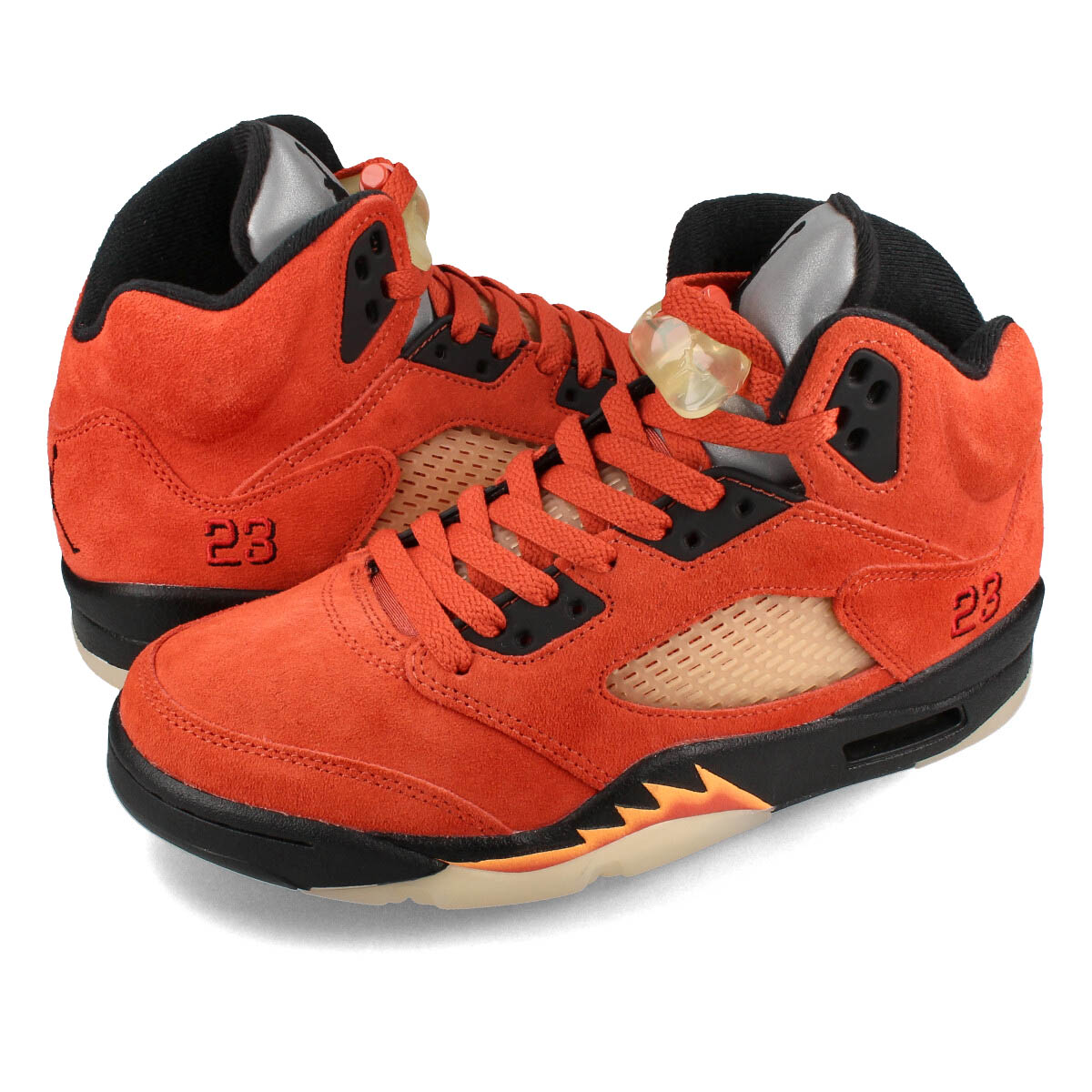 WMNS AIR JORDAN 5 RETRO MARTIAN SUNRISE/BLACK/FIRE RED/MUSLIN