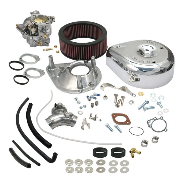 スーパーEコンプリートキャブレターキット BIG TWIN 84-92 11-0407