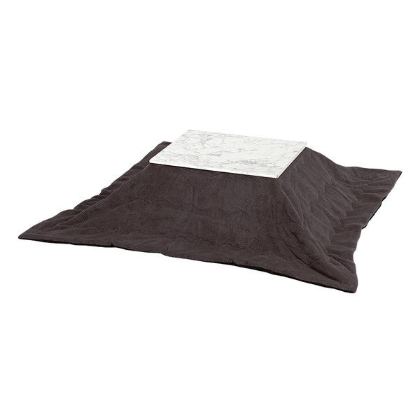 コタツ+うす掛け布団 2点セット アルラ7560MWH+ビケ7560BR