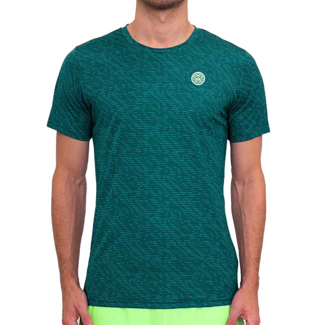 海外サイズ BIDI BADU(ビディバドゥ) 2024 FA メンズ SPIKE クルー 2カラー ゲームシャツ M1620038-DGNGN Dグリーン×グリーン(24y6mテニス用ゲームウェア) 5,064円