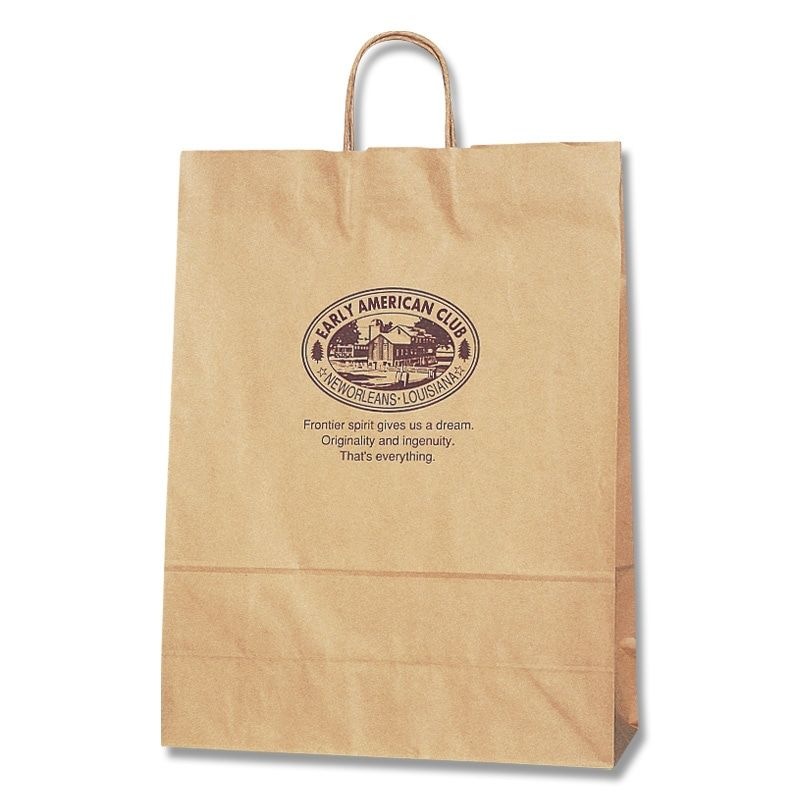 （まとめ買い）シモジマ HEIKO 手提げ紙袋 25チャームバッグ 25CB カスタムB 未晒アメリカンクラブ 50枚 幅380xマチ150x高500mm 003281100 [x3セット] 13,329円