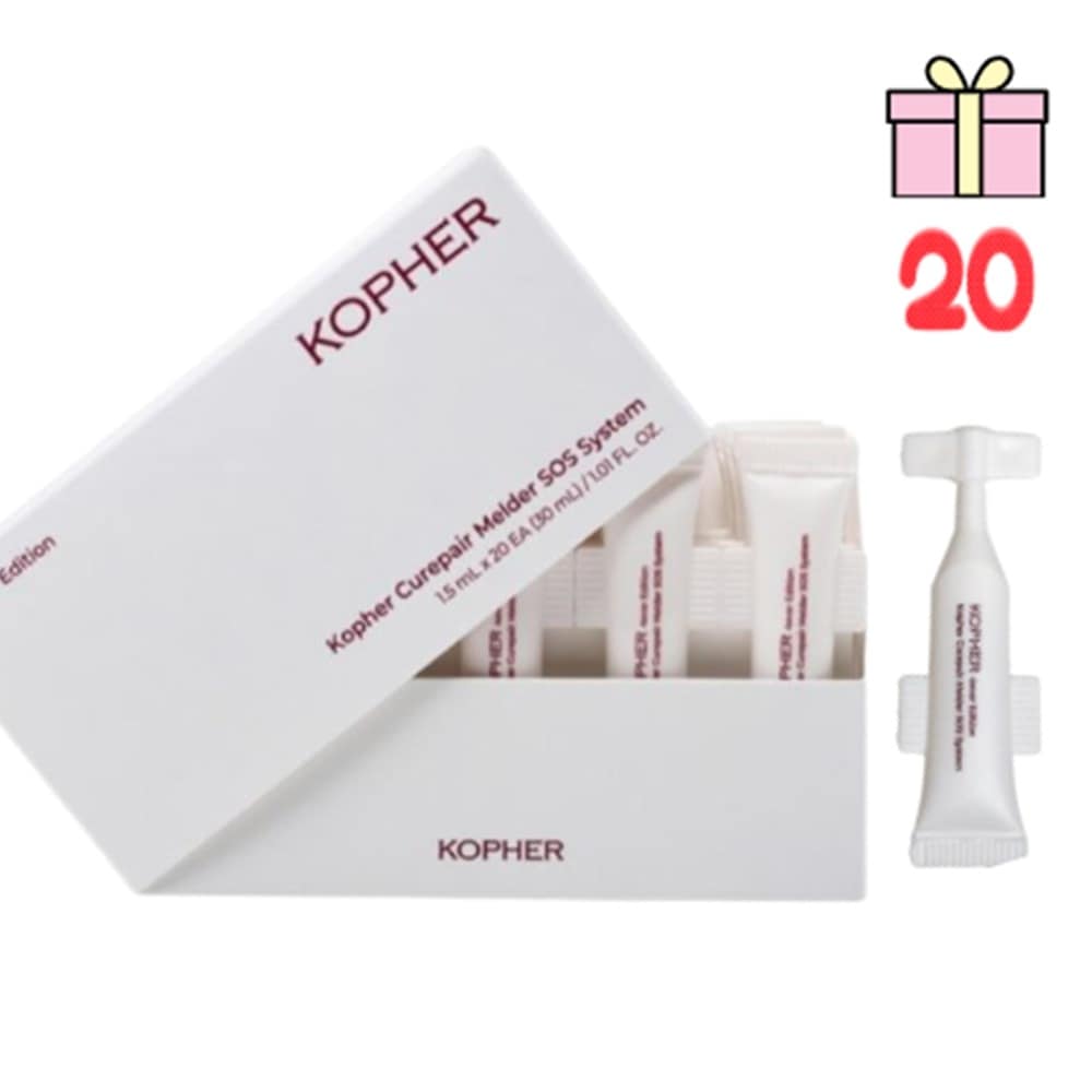【韓国コスメ】キュリペアSOSメルダーシステム, 1.5ml, 20個 /(シミ/シワ/鎮静/毛穴/光沢ケアアンプル)