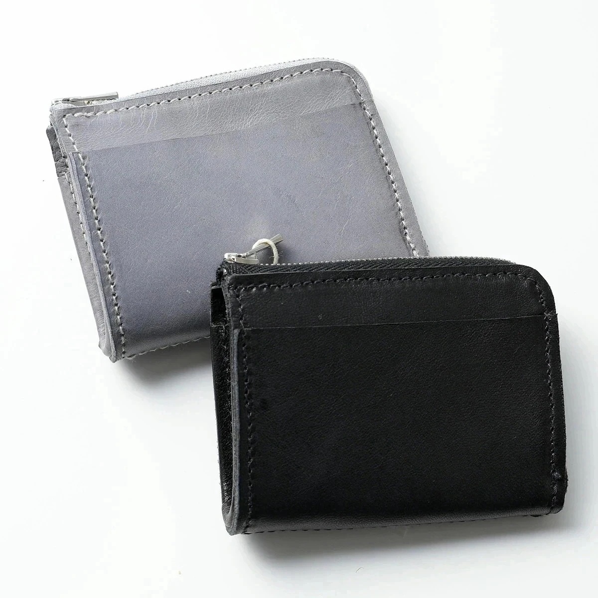 GUIDI グイディ W7 kangaroo full grain Leather Wallet カンガルーレザー L字ファスナー コインケース 小銭入れ ミニ
