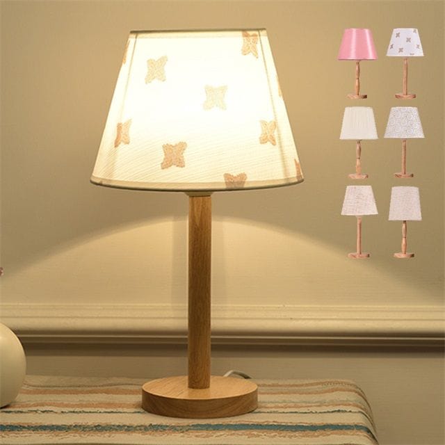 デスクライト LED 北欧 おしゃれ 木製 コンセント式 テーブルランプ レトロ アンティーク 卓上ライト 和風 寝室 部屋 洋室 和室 ベッドサイドランプ 間接照明