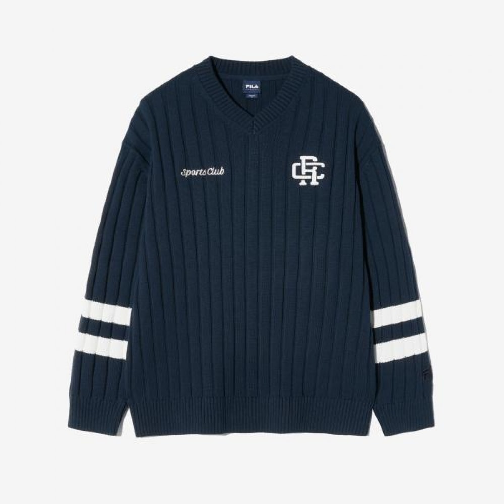 FILA アップリケポイントセーター