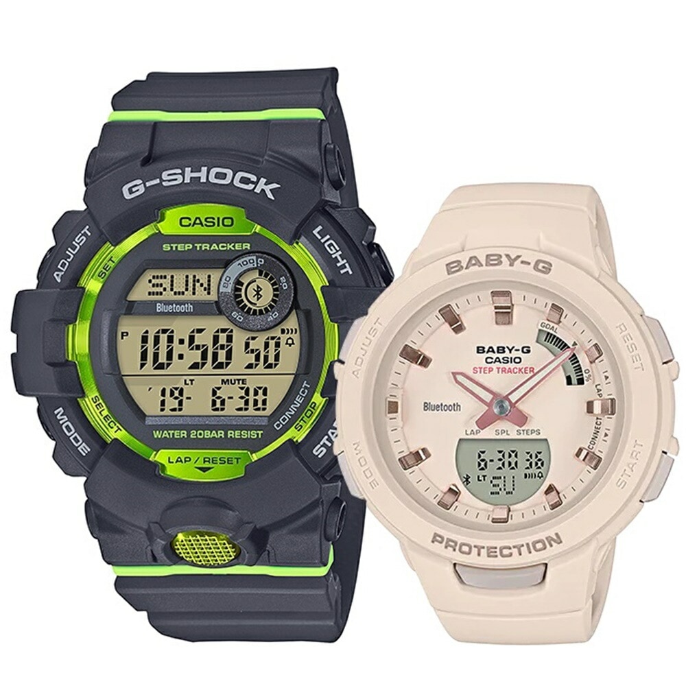 G-SHOCK BABY-G ペアウォッチ Gショック スポーツ トレーニング 歩数計測 ランニング Bluetooth 彼氏 彼女 かっこいい かわいい ジーショック ベビージー カシオ