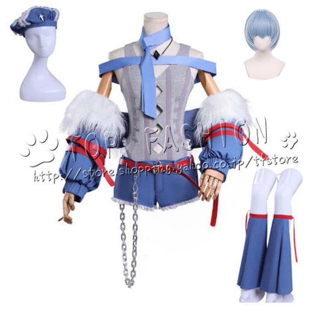 【品質良い 大好評中】新世紀エヴァンゲリオン 風 綾波レイ コスプレ衣装 ウィッグ cosplay コスチューム ハロウィン クリスマス