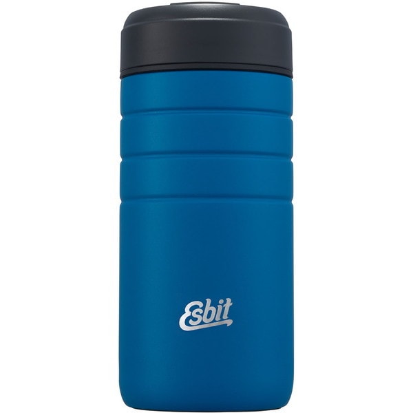 (エスビット) 保温 保冷ボトル マジョリス サーモマグ フリップトップ蓋付 450ml ポーラーブルー ESMGF450TP