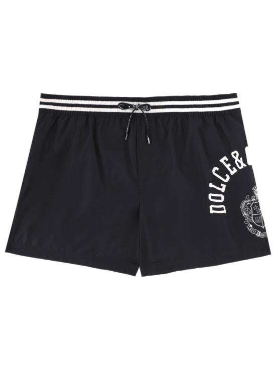 DOLCE & GABBANA Men Swim Pants M4F34T ON0CVHN5YW BLACK