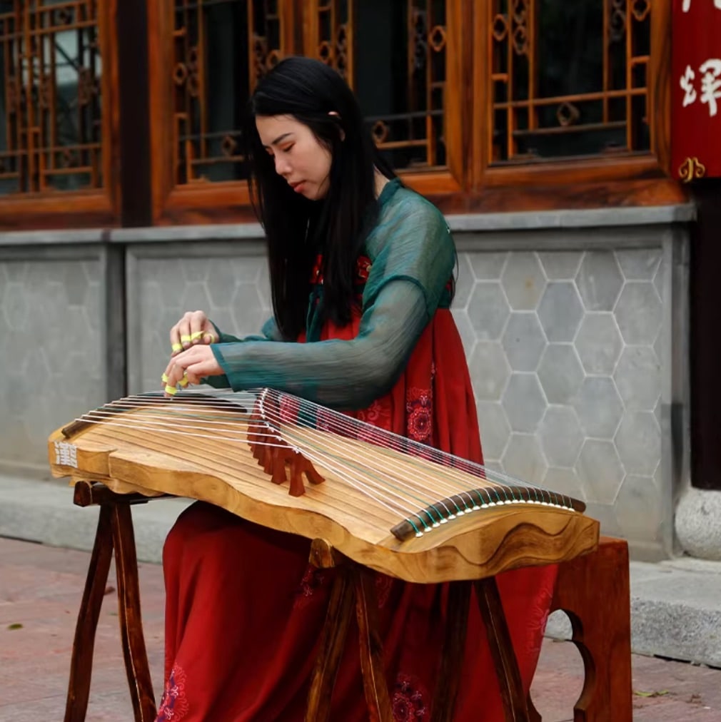 古箏 88cm 21弦 中国弦楽器