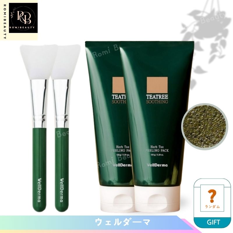 ティーツリー ハーブ ピーリングパック 150g , 2個 5,704円