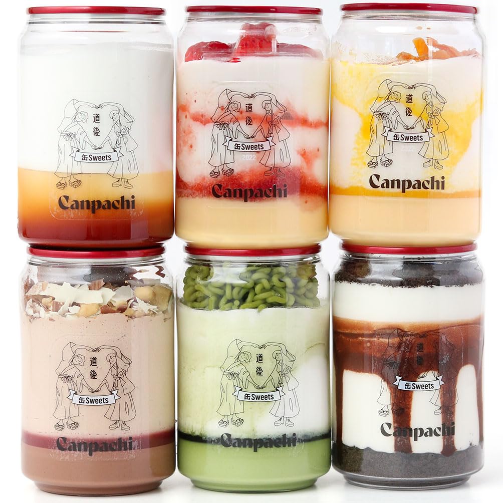 愛媛・道後 ケーキとプリンの冷凍缶詰６点セット (6種類) Canpachi 特製プリンとケーキの手作り缶詰 愛媛県産 冷凍 贈答 誕生日 スイーツ プレゼント