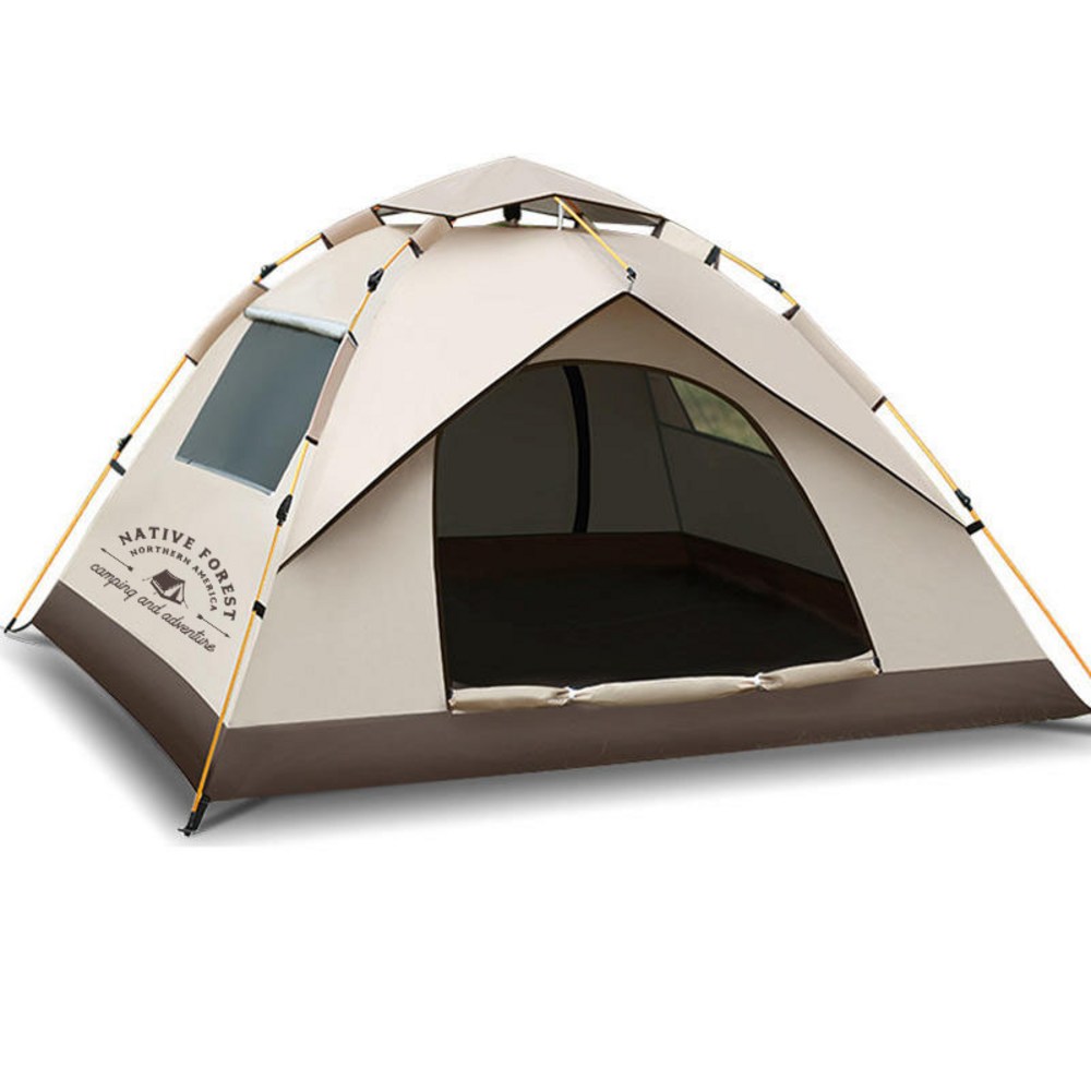 ネイティブフォレストワンタッチオート防水テント34人用