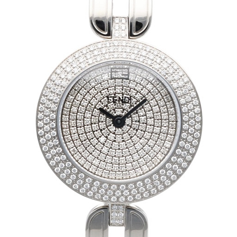 フェンディ マイウェイ 腕時計 ステンレススチール 35000S クオーツ 1年保証 FENDI 中古 美品