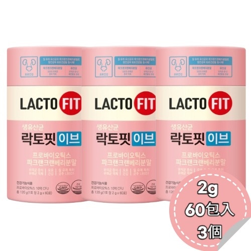 ラクトフィットイブ乳酸菌 2g 60包入 3個