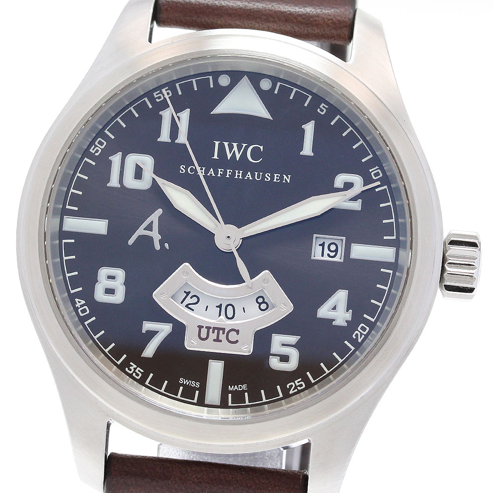 IWC SCHAFFHAUSEN IW326104 パイロットウォッチ アントワーヌ・ド・サンテグジュペリ 世界限定1188本 自動巻き メンズ 美品 _837354【中古】