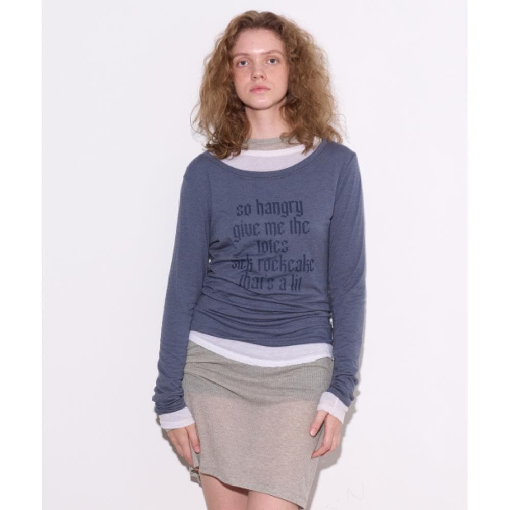 ROCKCAKE Funk Mesh Top Coolgray RC23TP08500CG