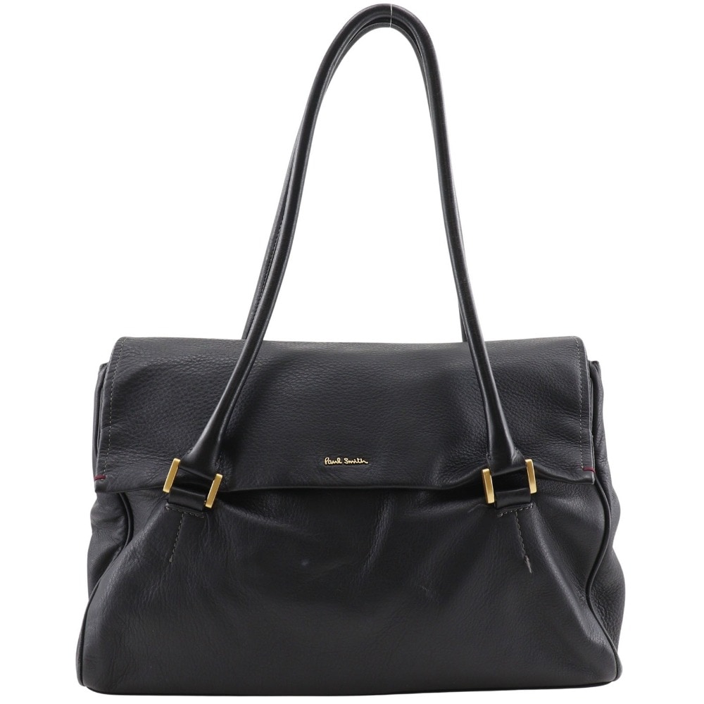 Nハンティング PWN150 トートバッグ レザー 黒 レディース 中古品