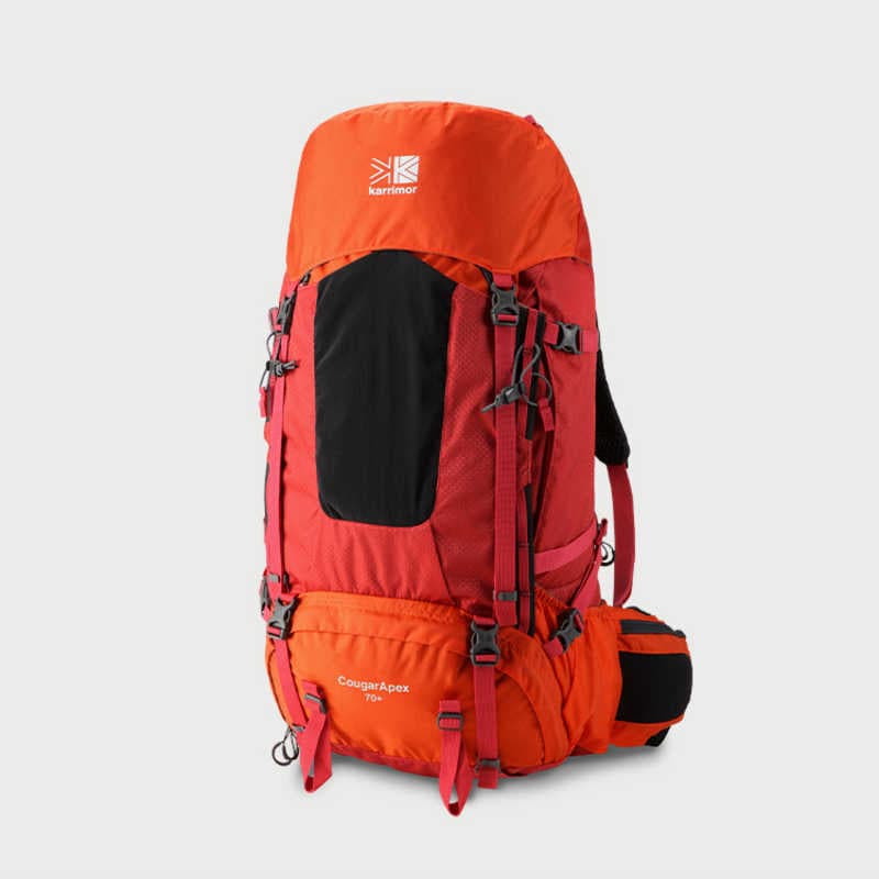 KARRIMOR　リュックサック CougarApex 70＋ クーガーエーペックス 70プラス K.Orange ［H77×W37×D26cm / 2560g］　501090