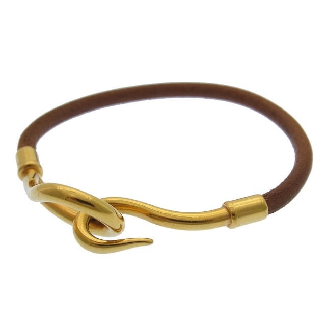 ブレスレット ブラウン ゴールド 中古