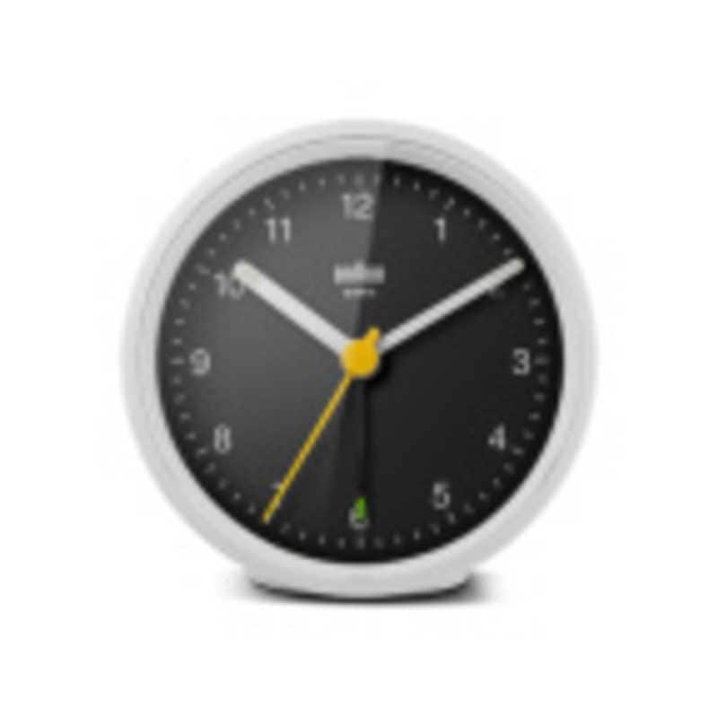 ブラウン　BRAUN　Classic Analog Alarm Clock　BC12WB