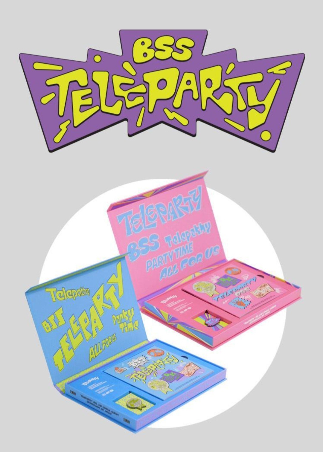 [GS25公式特典付き/2種セット] BSS 2nd Single Album TELEPARTY