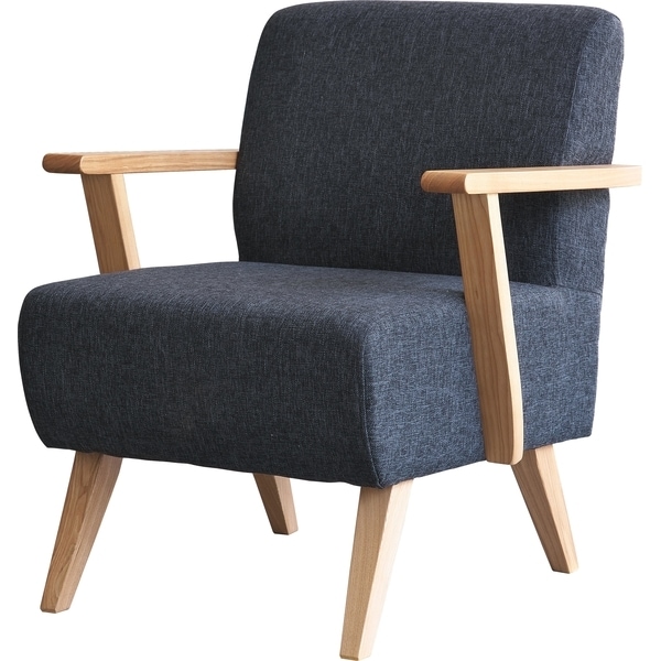 HAZ-741BK Moti(モッティ) 別注カラー [1人掛けソファチェア] メーカー直送