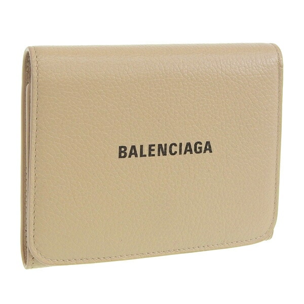 バレンシアガ 三つ折り財布 レディース アウトレット ベージュ 6557431IZI32760 BALENCIAGA