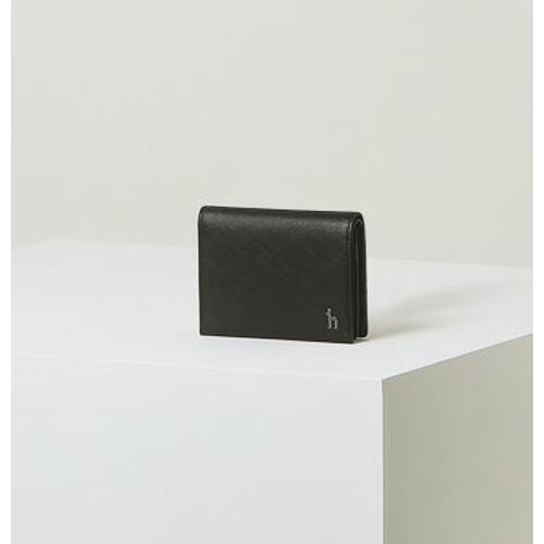 へジス[HAZZYSACC]HJHO3F610BK/ブラック配色ポイント牛革名刺財布