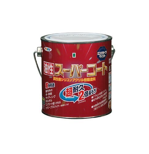 （まとめ買い）油性スーパーコート 0.7L 白 [x3缶セット]