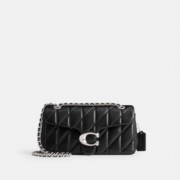 coach コーチタビーショルダー バッグ26 ブラック CP150 公式】COACH – コーチ | タビー ショルダー バッグ 26・キルティング