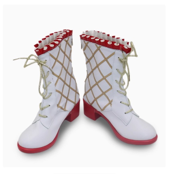 鳴上 嵐 なるかみあらし あんさんぶるスターズ 風 コスペレ靴 コスプレシューズ 人気 アニメフェア 靴 イベント パーティー ブーツ