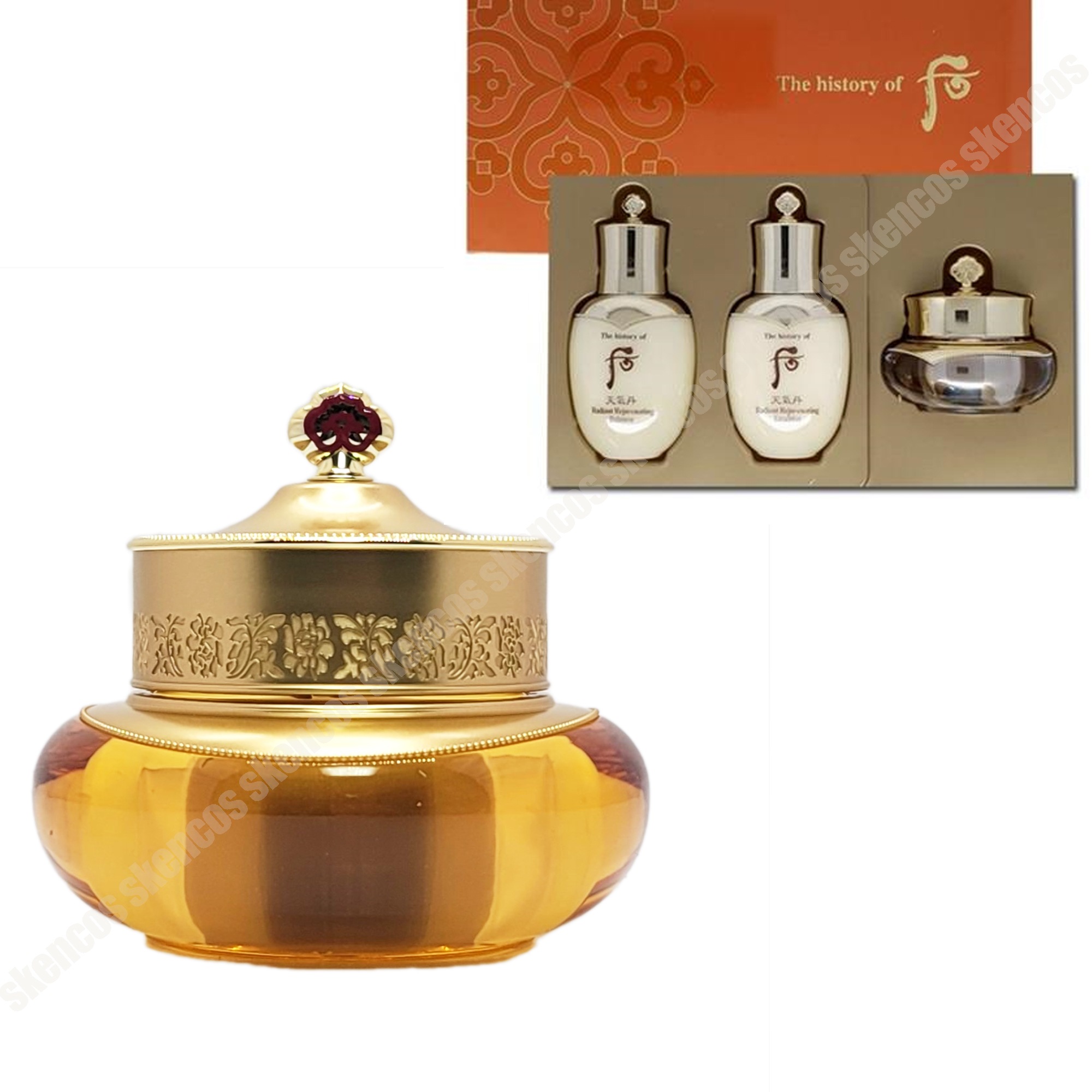拱辰享(ゴンジンヒャン) 気&津 クリーム 50ml+3 Kits/サンプル