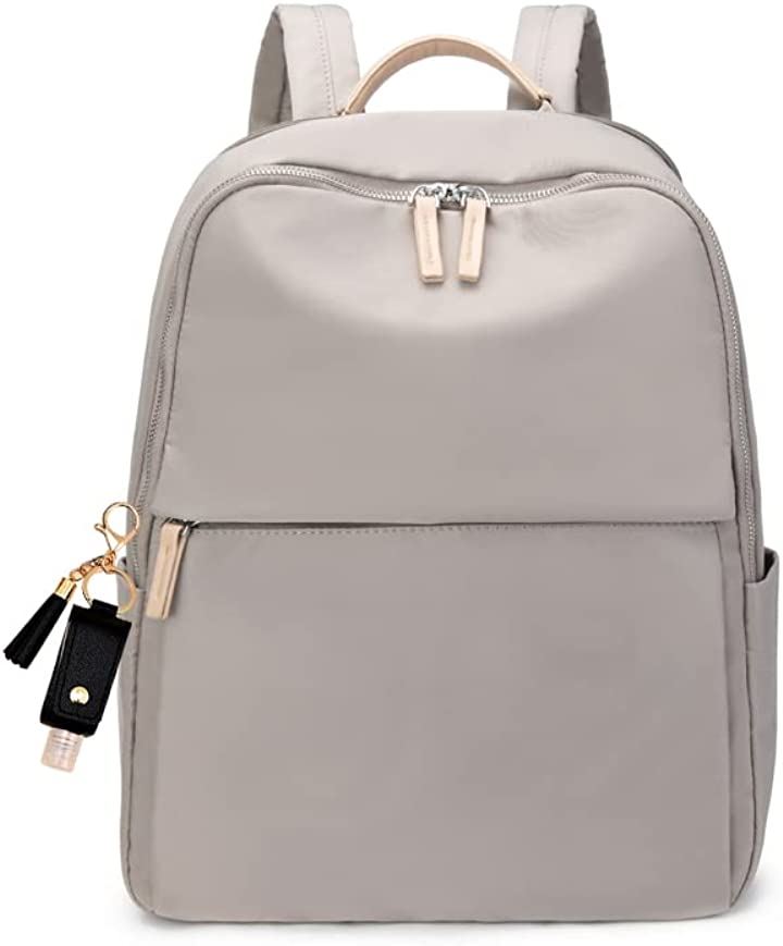 PCリュック PCバッグ PCバック レディース ビジネスリュック ビジネスバッグ PC収納 パソコンリュック リュックサック きれいめ(グレー(Lサイズ))