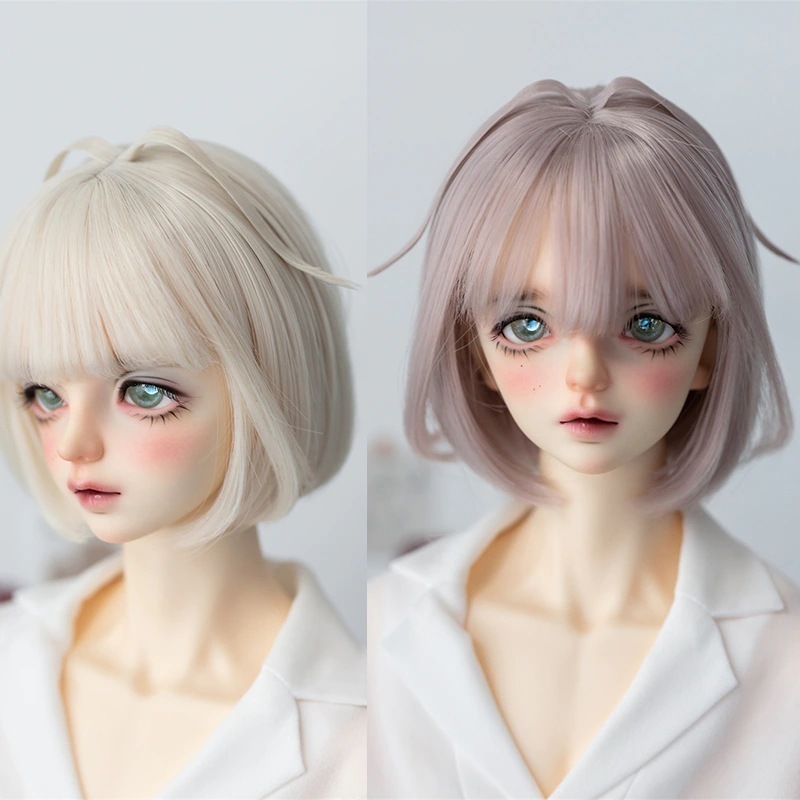 BJDドールウィッグ アレンジ 手直し 小天使スタイルあり SD/MSD/幼SDサイズ人形用