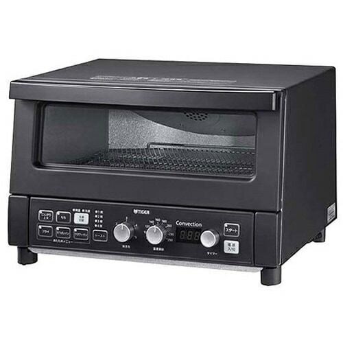 タイガー【TIGER】コンベクションオーブン＆トースター やきたて マットブラック KAV-A130-KM
