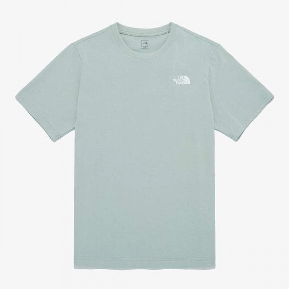 [ノースフェイス公式] NT7UQ50F コットンベーシックショートスリーブTシャツ 4_JADE